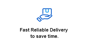 Fast reliable delivery  to save time.